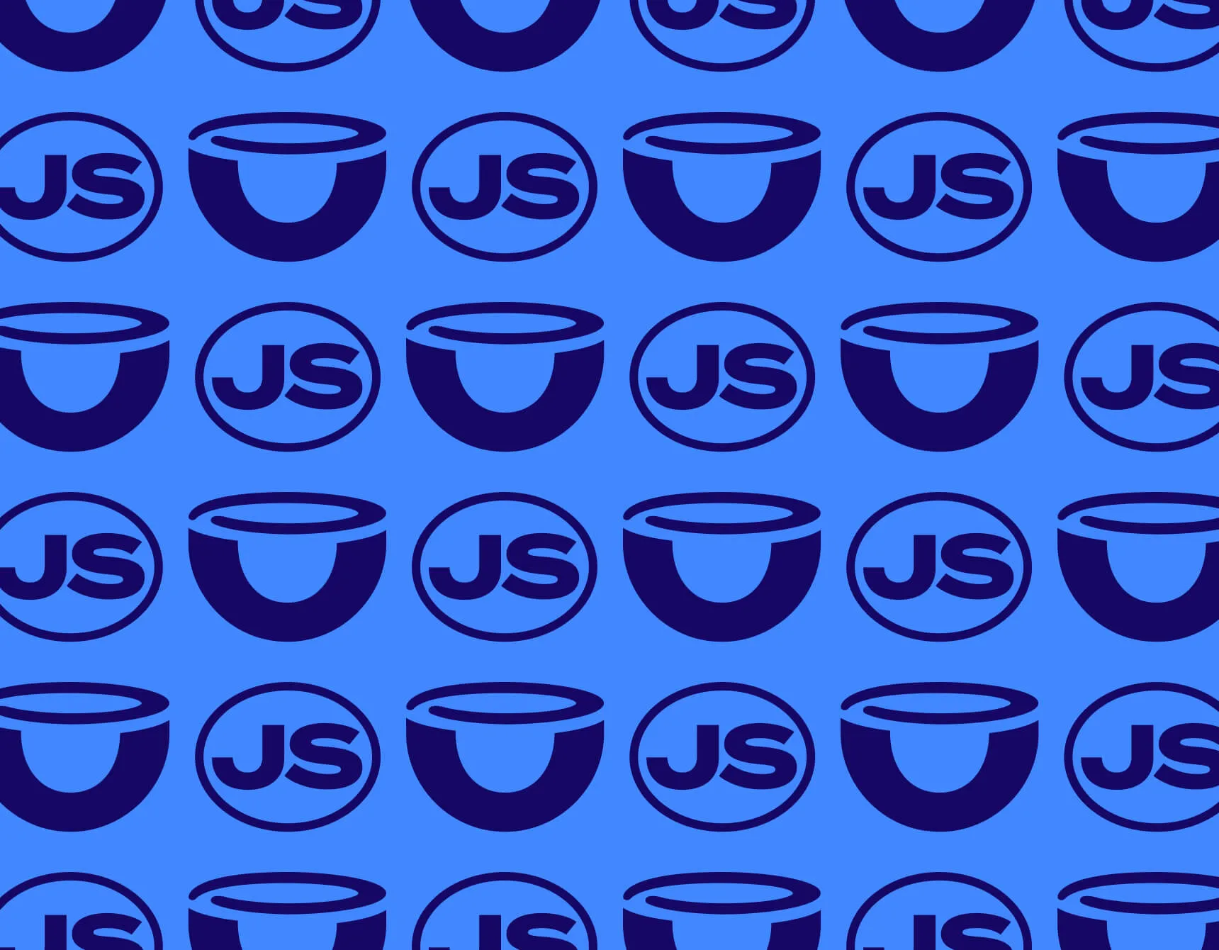 Just Salad icon logo pattern